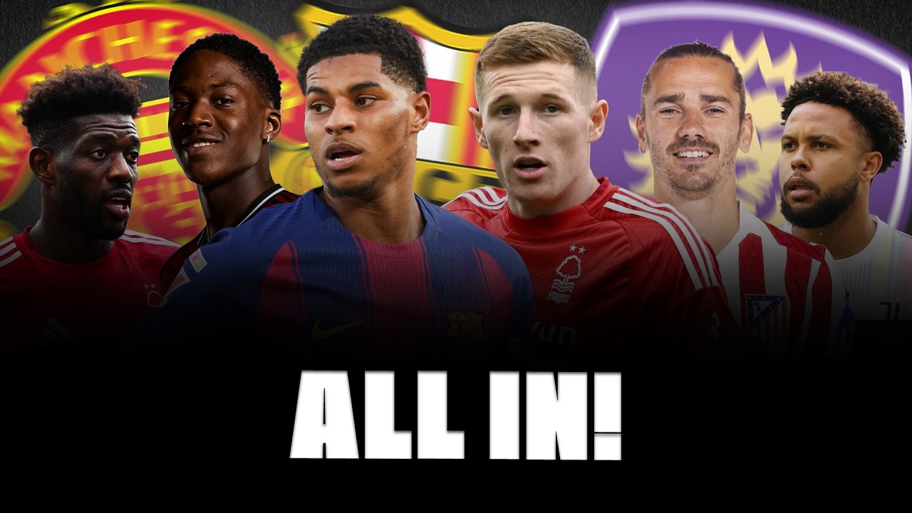 🚨 MAN UNITED BIG PLAN & MIDFIELD SIGNINGS! BOOM GRIEZMANN! RASHFORD, ANDERSON, SANGARÉ…