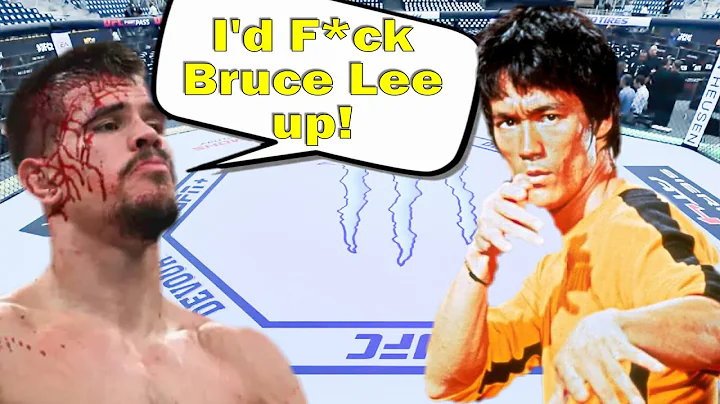 UFC Fighter (Mickey Gall) says he'd "F*ck up Bruce...