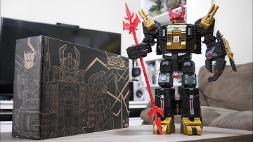 Transformers Generations Selects Titan Black Zarak | Unboxing & Review