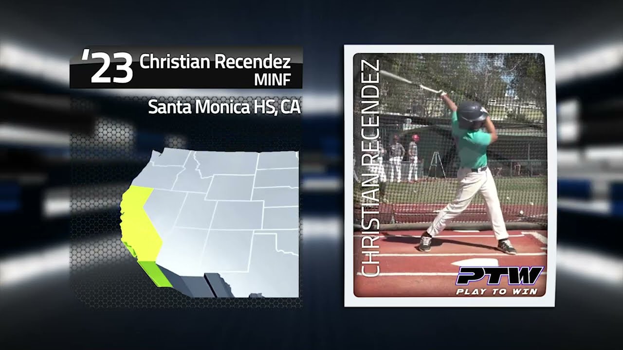 Christian Recendez (Class of 2023) PTW Showball SoCal Showcase 07/
