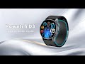 Rogbid Rowatch D3 – Next-Gen Blood Pressure Smartwatch with Medical-Grade Precision