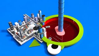 Hole.io- TOWER HOLE EVOLUTION | No Commentary  #58#AndroidGames#Gameplay#GamingWalkthroughs screenshot 4