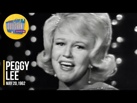 Peggy Lee "New York City Blues" on The Ed Sullivan Show