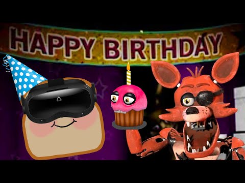 SPENDING MY BIRTHDAY AT FREDDYS PIZZARIA (By Playing FNAF Help Wanted VR)