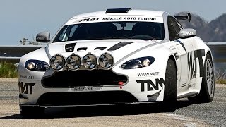 - ASTON MARTIN V8 VANTAGE GT4 - TEST F.DELECOUR - CHECKPOINT RALLYE -