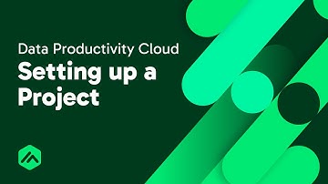 Creating a Project in the Data Productivity Cloud