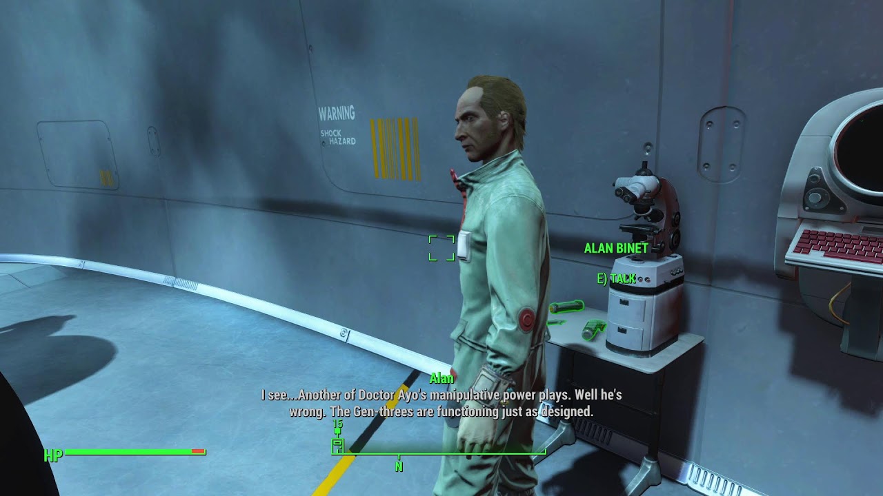 Fallout 4 : At the Institute. Meeting Father. (cont) & How Synths are made.