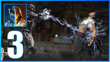 MORTAL KOMBAT: A Fighting Game‏‏ Gameplay walkthrough - Part 3 (iOS, Android)