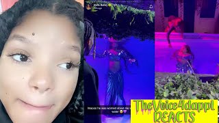 Halle Bailey Video of DDG Very Scared During Her Maternity Shoot