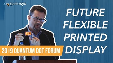 Nanosys CEO Jason Hartlove 2019 Quantum Dots Forum Keynote Address