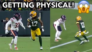Davante Adams vs Jaylon Johnson | WR vs CB | Bears vs Packers 2021 highlights