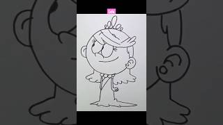 HOW TO DRAW LOLA LOUD | Step-by-Step #shorts #drawing #drawingvideo #draw
