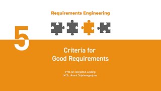 Requirements Engineering | L05 Documentation - Part 2 | Criteria for Good Requirements