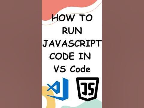 how to run javascript code in vscode..🤩🤩#vscode #html #css - YouTube