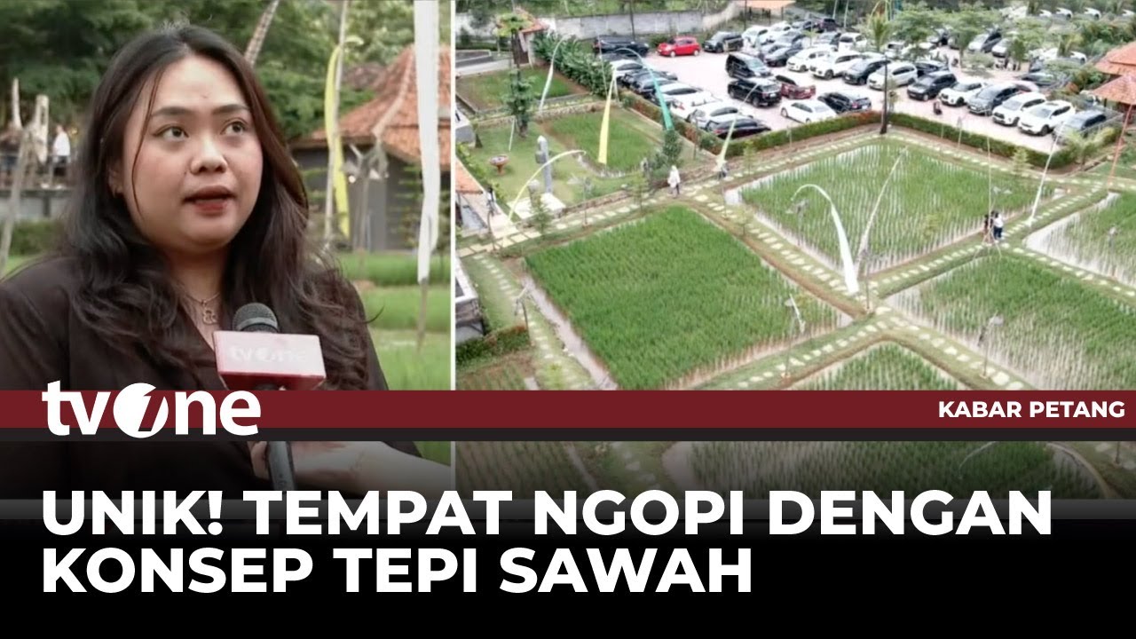 Ngopi di Sawah Bogor, Tawarkan Sensasi Makan Lesehan di Tepi Sawah | Kabar Petang tvOne