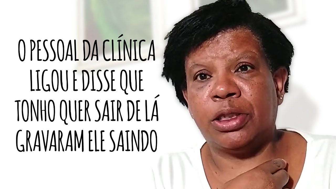 O pessoal da clínica ligou e disse que Tonho quer sair de lá gravaram ele saindo 😱