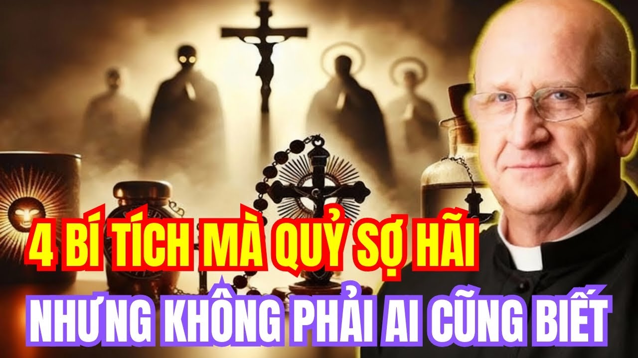 Linh mục trừ tà tiết lộ: 4 BÍ TÍCH MỌI NGƯỜI CÔNG GIÁO PHẢI CÓ ĐỂ ĐƯỢC BẢO VỆ