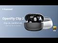 Tronsmart OpenFly Clip 2 Open Ear Clip-on Earbuds: Breathable Comfort Meets Open-Ear Design