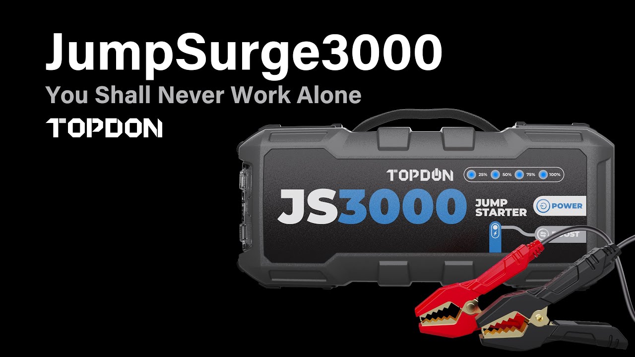What's TOPDON Jump Starter JumpSurge3000? 