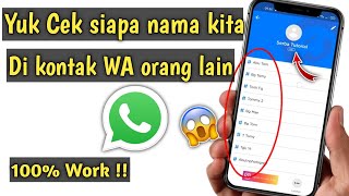 Trik Cara Mengetahui Nama Anda Di Kontak Whatsapphp Orang Lain