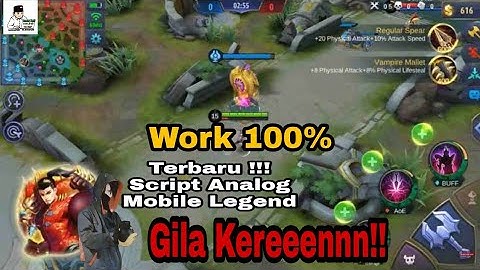 CUSTOM ANALOG MOBILE LEGEND. KEREN!!!