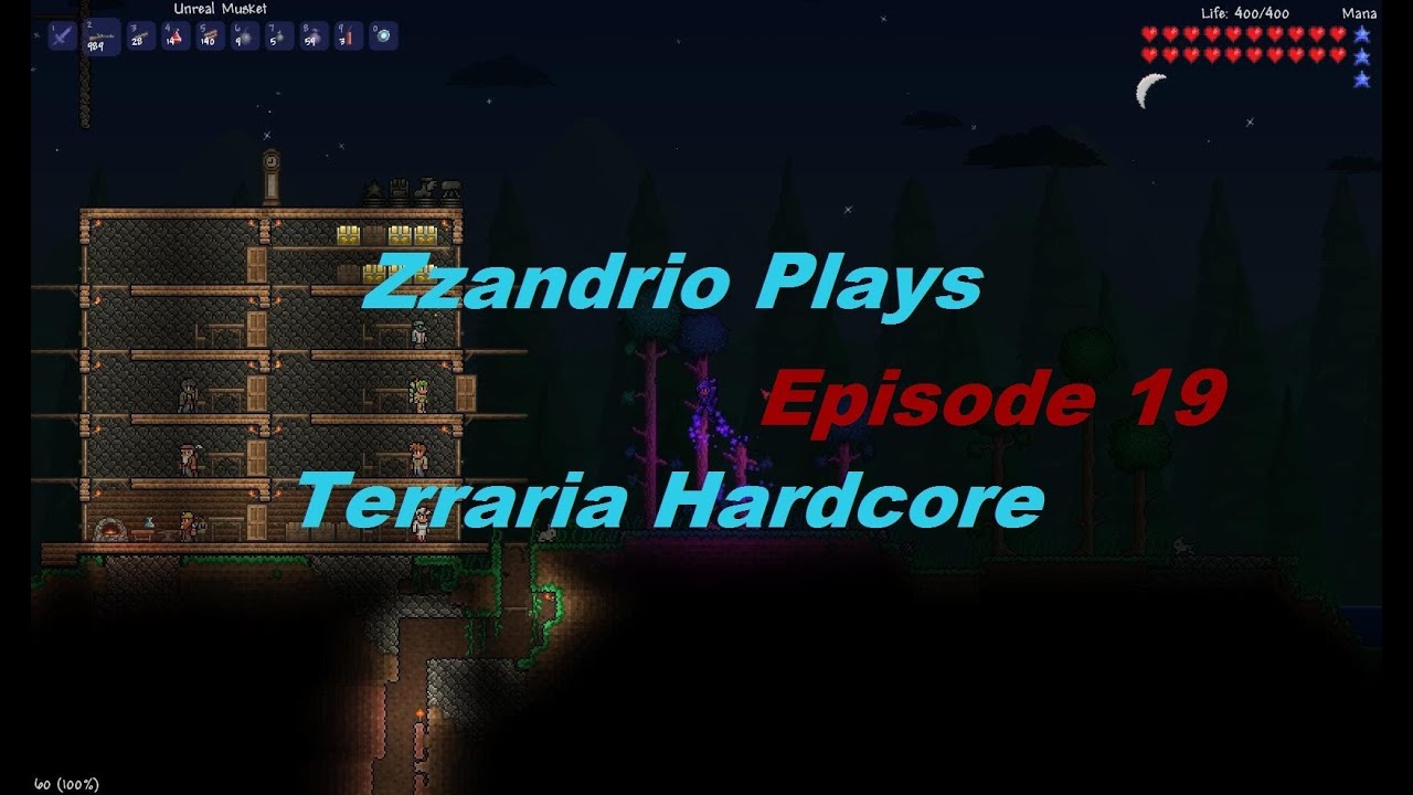 Zzandrio Plays Terraria Hardcore - Episode 19 - Quest for the Shadow Key