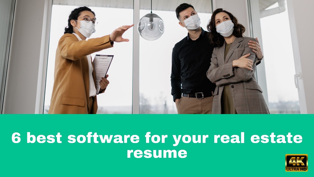 6 best software for your real estate resume