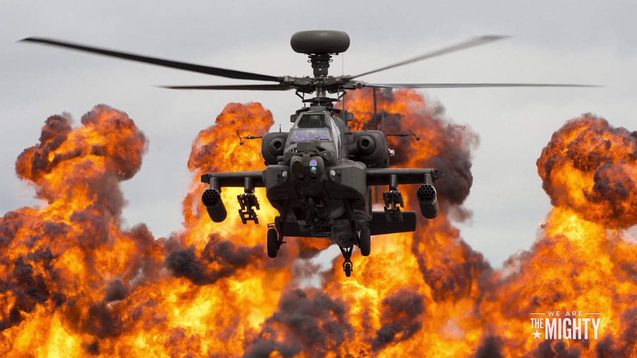 Apache helicopter makes its first flight - 9/30/1975 - YouTube