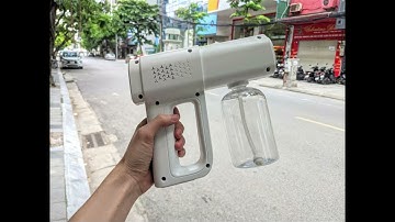 Máy phun khử khuẩn UV NANO - Diệt 99% vi khuẩn trong môi trường