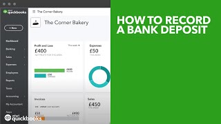 How to record a bank deposit