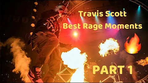 TRAVIS SCOTT BEST RAGE MOMENTS (PART 1)