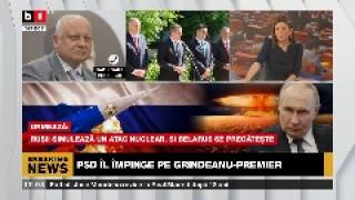 POLITICA ZILEI. CARP:PSD nu sunt CONVINȘI că vor să-și asume GUVERNAREA/XI refuză GAZODUCTUL RUSIEI.