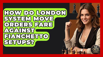 How Do London System Move Orders Fare Against Fianchetto Setups? - The Chess Codex