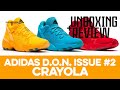 UNBOXING+REVIEW - adidas D.O.N. Issue #2 "Crayola"