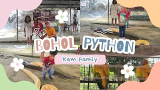 Bohol Python and Wildlife Park - Kawi Family in Bohol