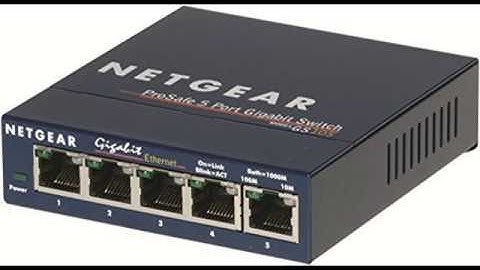GS105NA | Netgear Giga Switch 5Pt Metal | Novia Networks