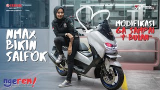 REVIEW MODIFIKASI YAMAHA NMAX | BIKIN SALFOK✨| MODIF GA SAMPAI 1 BULAN 👀