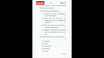 BEGLA 135 June 2023 previous year question paper💯 /ignou BAG/ #shorts #ignou