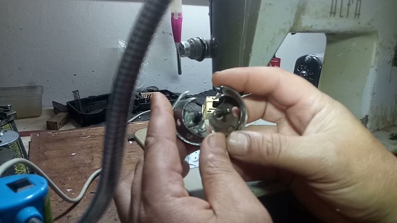 إصلاح ماكينة الخياطة(ALFA)réparation de machine à coudre gauche