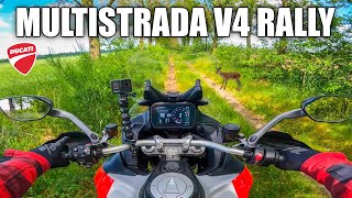 2023 Ducati Multistrada V4 RALLY Review : 170HP Rocket 🚀