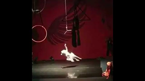 Soar to New Heights with Flying Harness Act:  Stunning Aerial Performance #aerial #harness #cirque