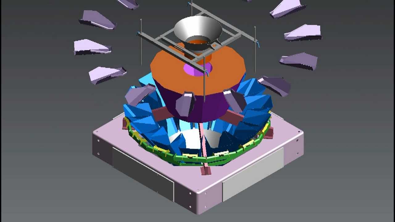 The Omega O-0614S Multihead weigher