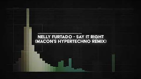 nelly furtado - say it right (macon's HYPERTECHNO remix)