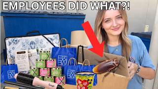 Dumpster Diving- I Couldn't Believe What I Found In These DUMPSTERS!