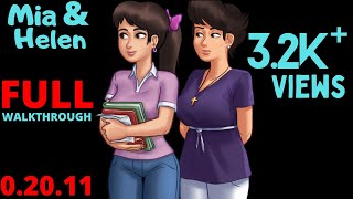 Summertime Saga Mia & Helen quest 0.20.11 | Full walkthrough | adult sex game | Gamerloop