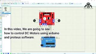 HOW TO CONTROL DC MOTOR USING ARDUINO AND L298N MOTOR DRIVER IN PROTEUS || ARDUINO|| TEAM ROBOLUTION