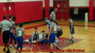 Basketball Referee Mechanics from the Lead and Trail Position