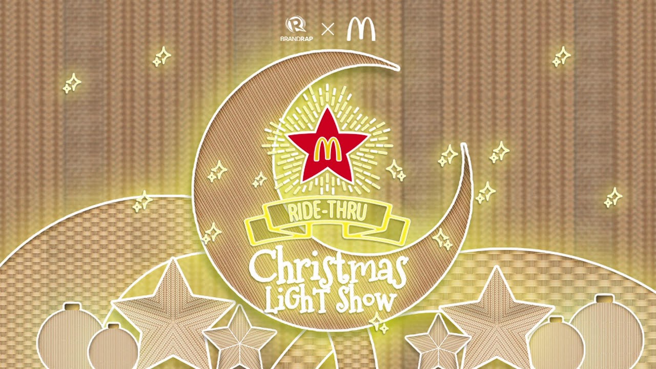 WATCH: Feel the holiday cheer at the McDonald’s Ride Thru Christmas Lights Show