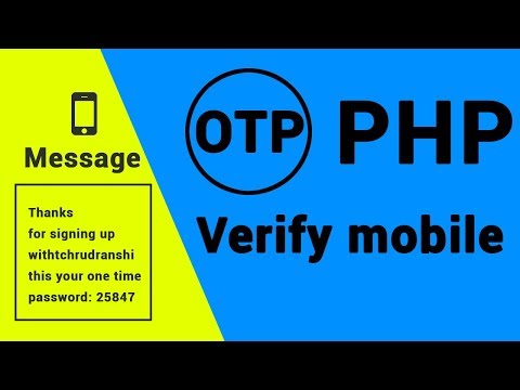 SMS API | Signup & Login Through OTP  Using PHP