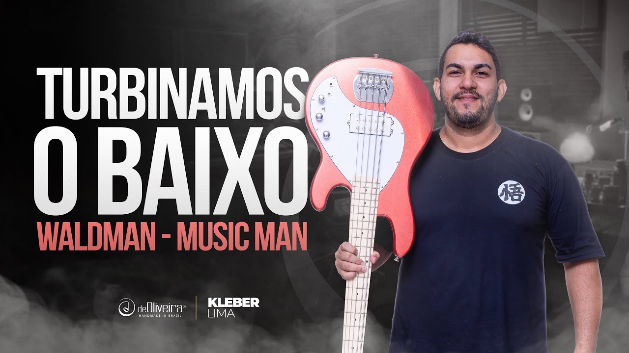 Preamp deOliveira #41 Turbinamos o Baixo WALDMAN de 5 Cordas